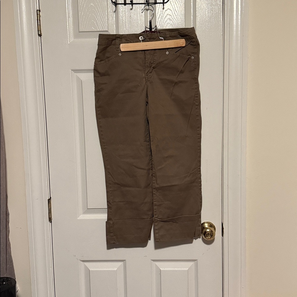 Gloria Vanderbilt Tan Pants